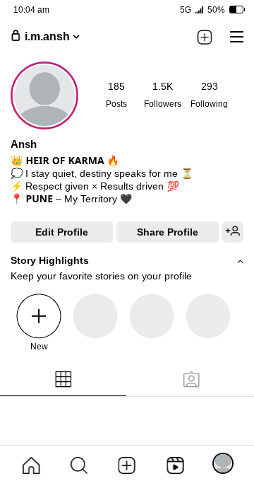 damdar Attitude Karma Bio  for Boys