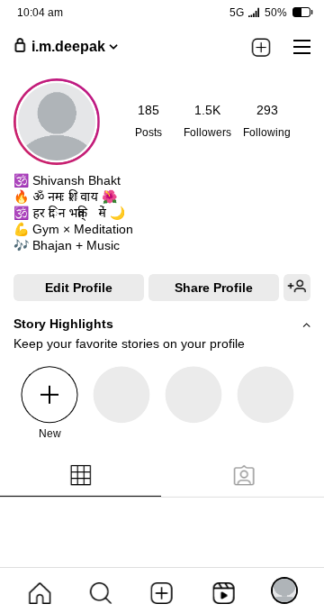 Mahadev Bhakt Hindu Bio For instagram