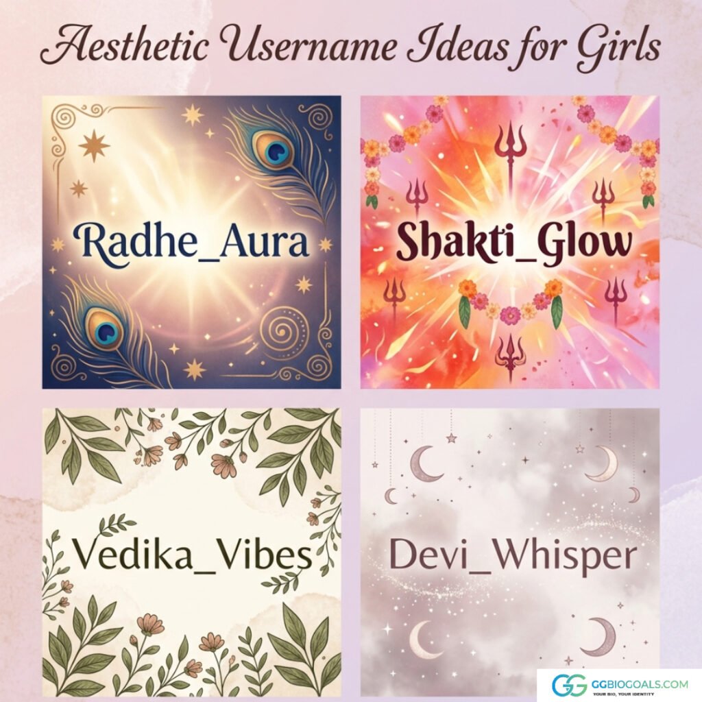 Aesthetic Username Ideas for Girls