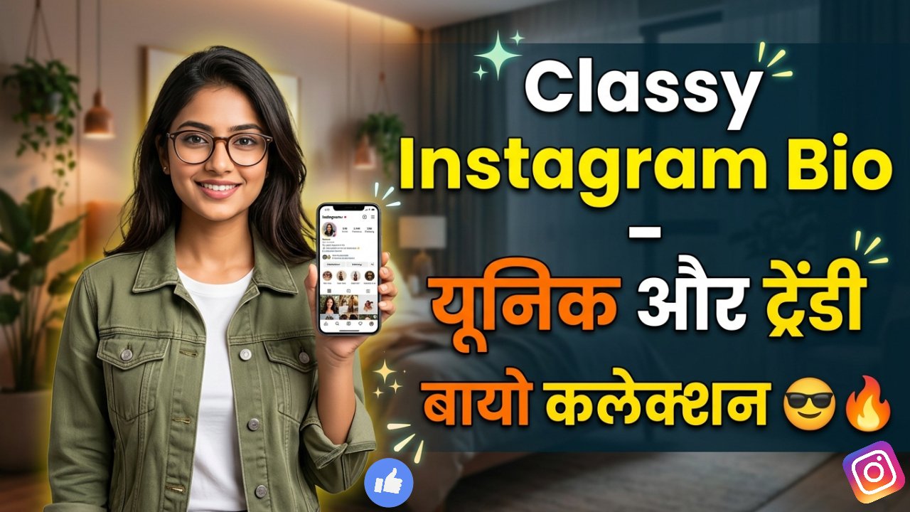 Classy Instagram Bio Image Thumnail