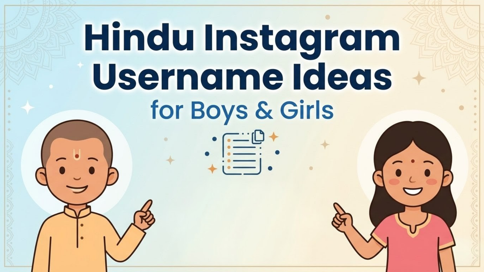 Hindu Instagram Username Ideas for Boys & Girls