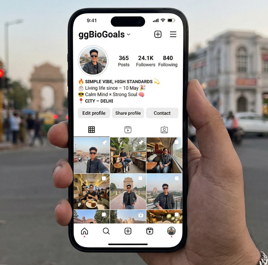 Simple & Unique Classy Instagram Bio