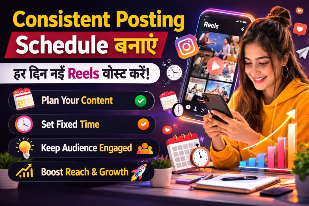 Consistent Posting Schedule बनाएं