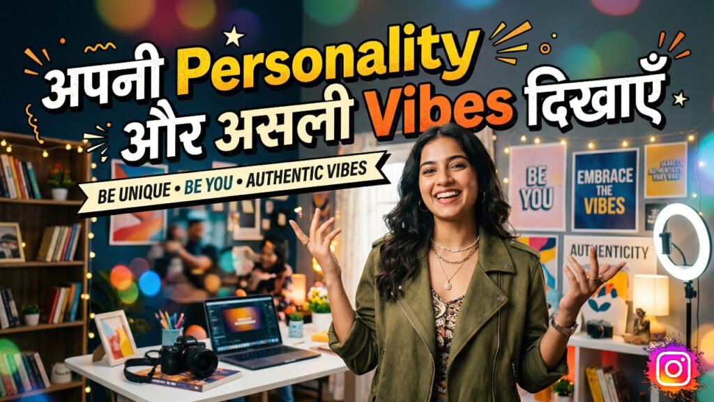 अपनी Personality और असली Vibes दिखाएँ