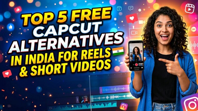 Top 5 Free CapCut Alternatives In India For Reels & Short Videos