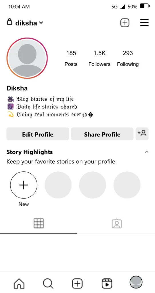 Vlogger Bio for Instagram