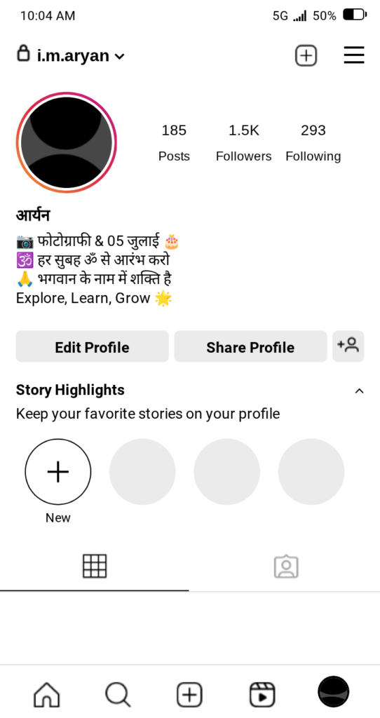 Hindi Om Bio