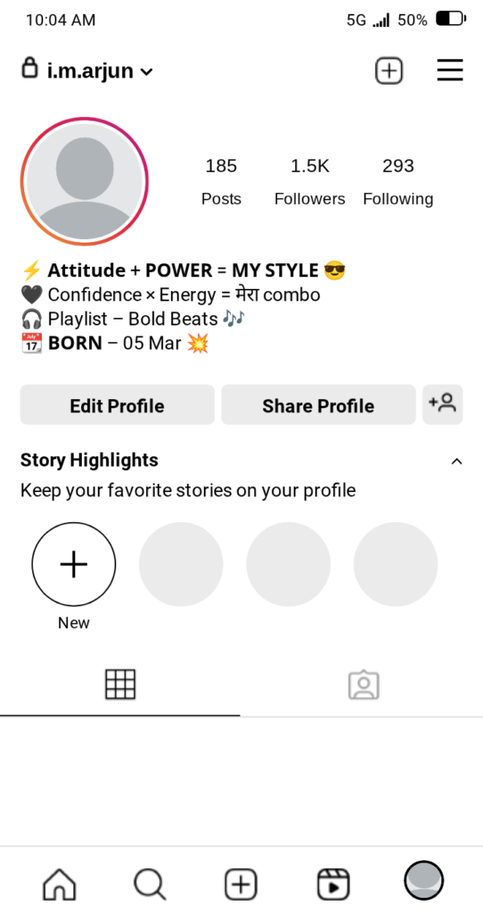 Latest Instagram Bio in Hindi