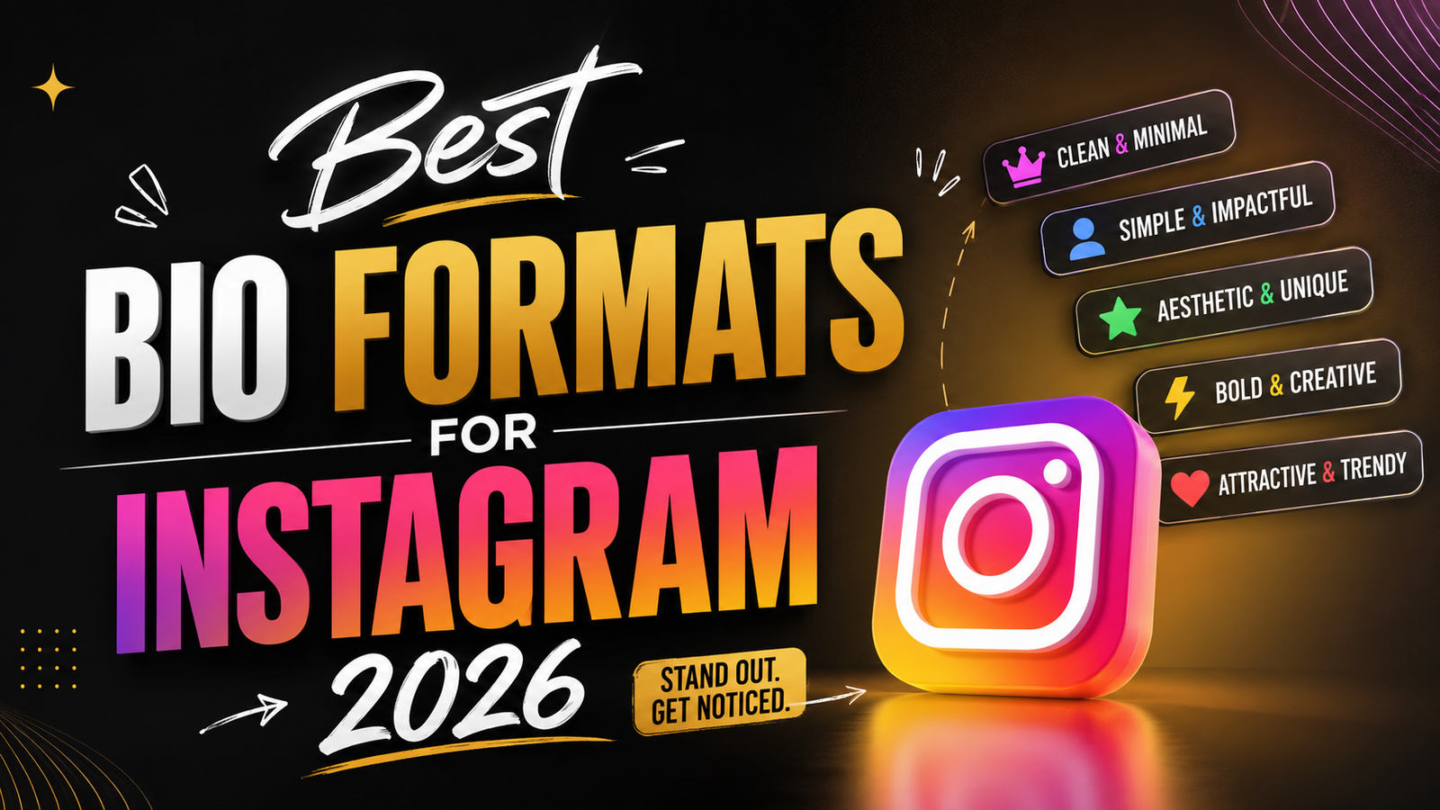 Best Bio Formats For Instagram 2026