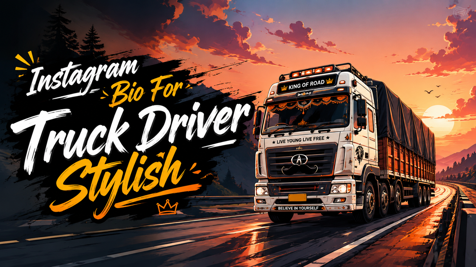 Instagram Bio For Truck Driver Stylish