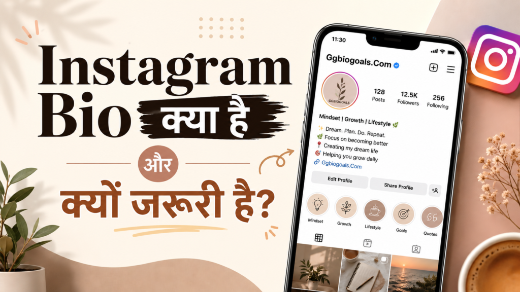 Instagram Bio क्या है और क्यों जरूरी है