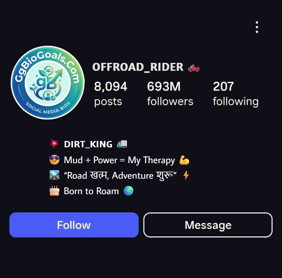 Off-road Truck Driver Adventurer Bios