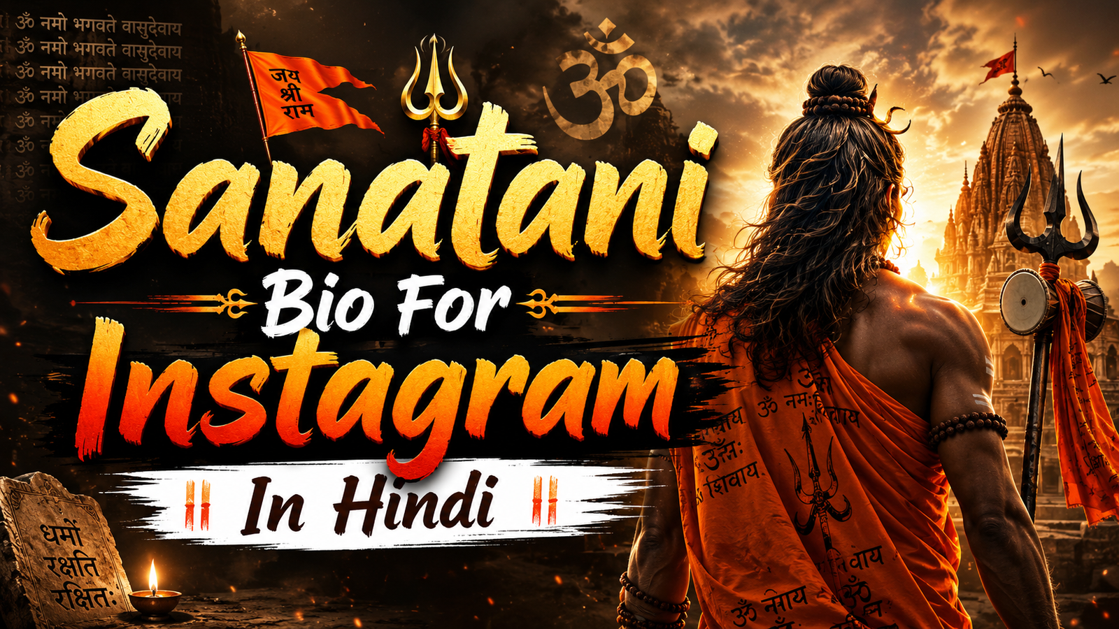Sanatani Bio For Instagram In Hindi