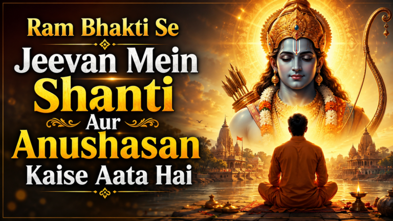 Ram Bhakti Se Jeevan Mein Shanti Aur Anushasan Kaise Aata Hai