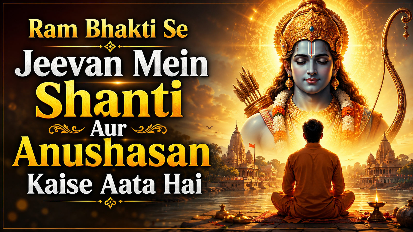 Ram Bhakti Se Jeevan Mein Shanti Aur Anushasan Kaise Aata Hai